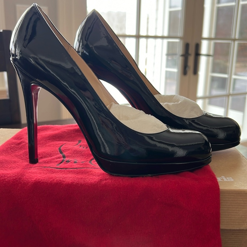 Christian Louboutin New Simple Pump 120 Patent Calf